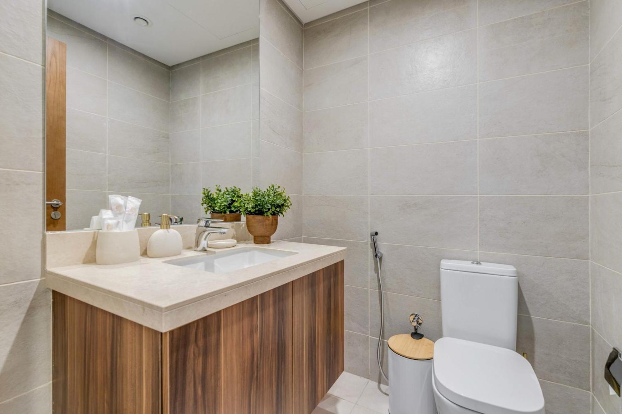 Luxury Azizi Mina Beachfront Apartments Dubai Exterior foto