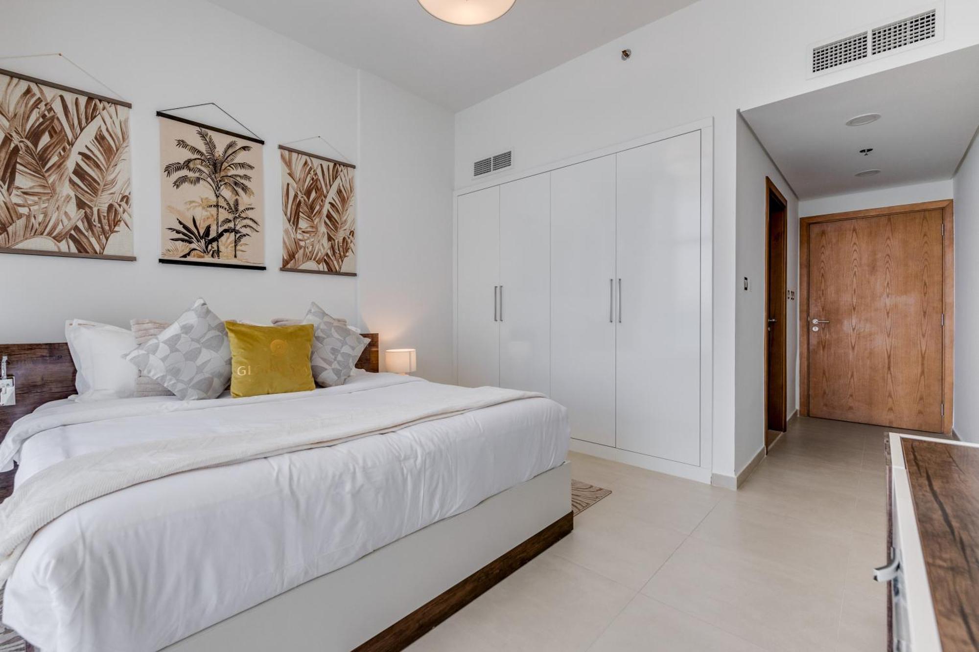 Luxury Azizi Mina Beachfront Apartments Dubai Exterior foto