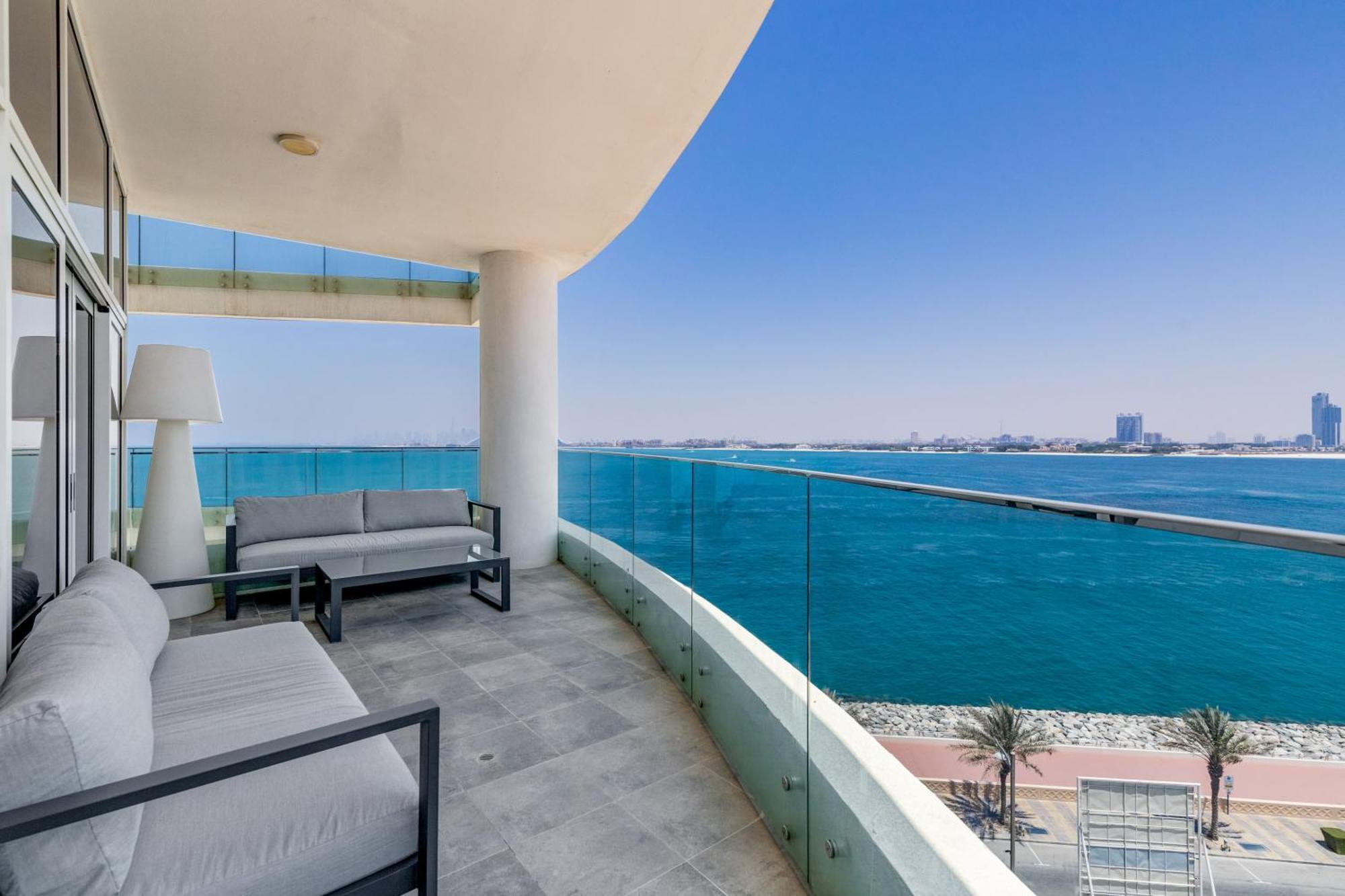 Luxury Azizi Mina Beachfront Apartments Dubai Exterior foto