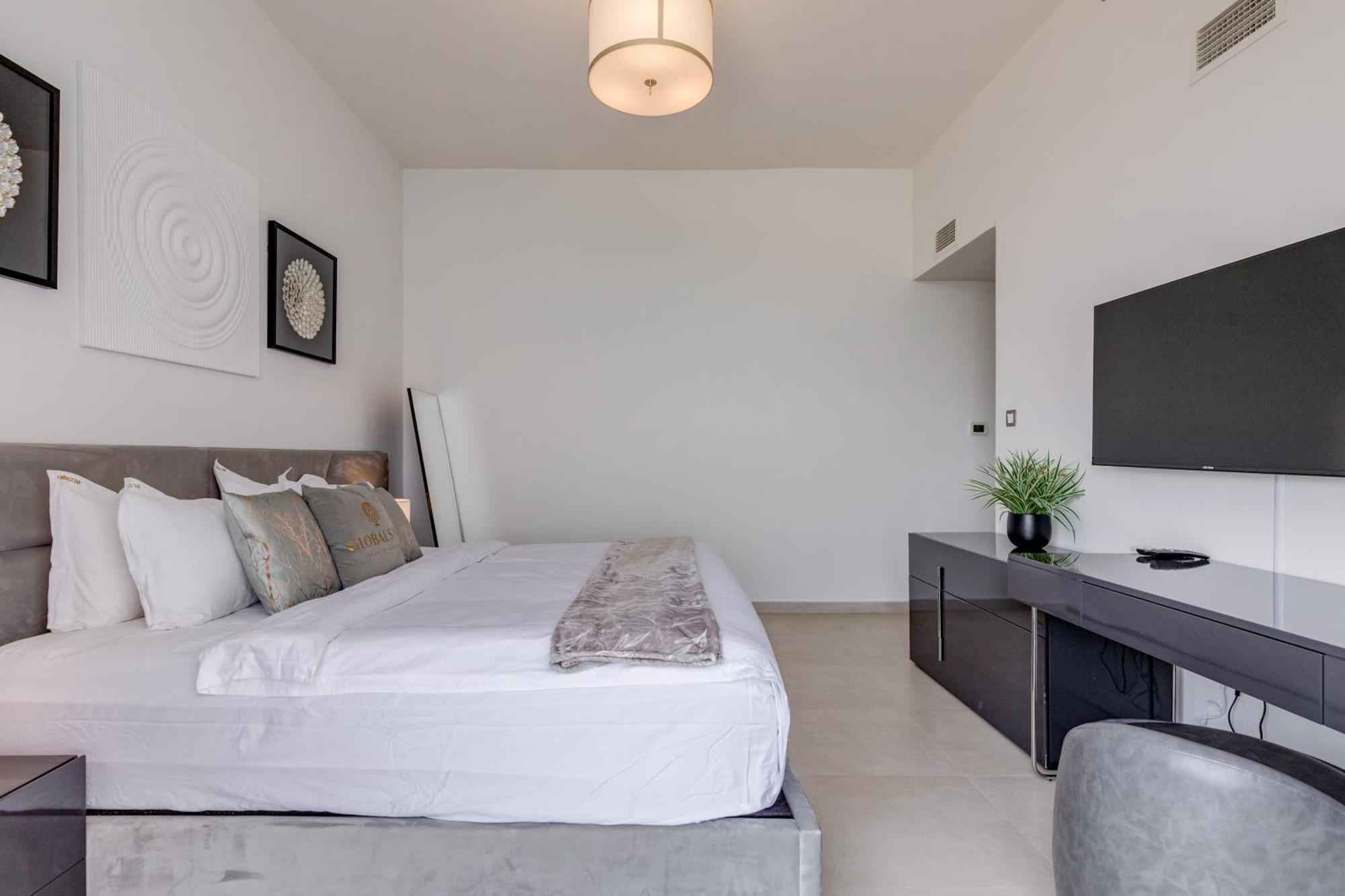 Luxury Azizi Mina Beachfront Apartments Dubai Exterior foto