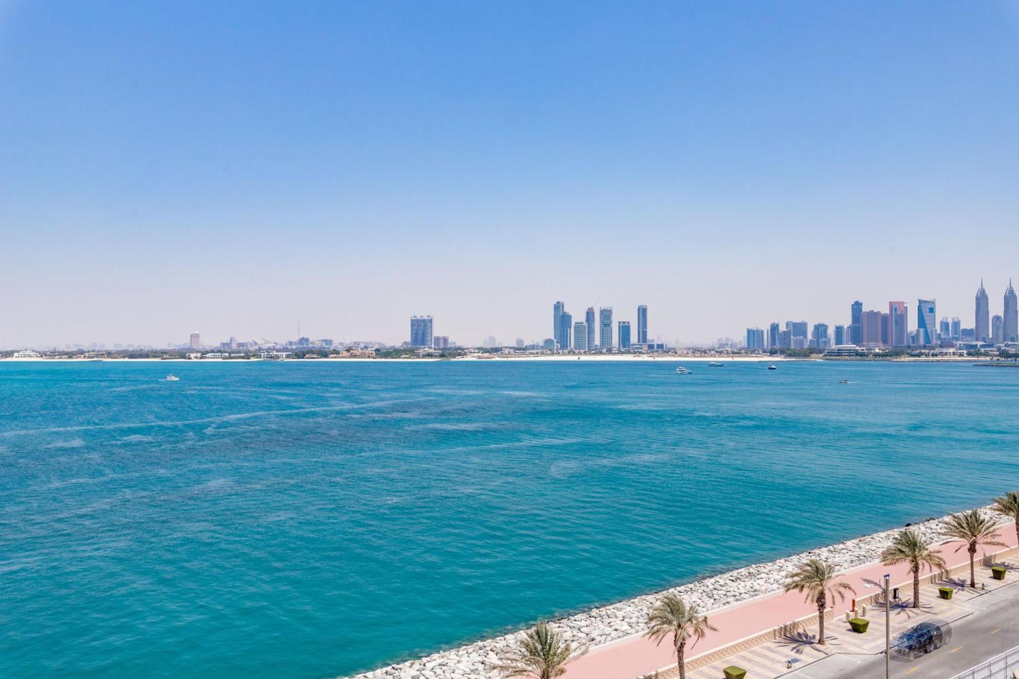 Luxury Azizi Mina Beachfront Apartments Dubai Exterior foto
