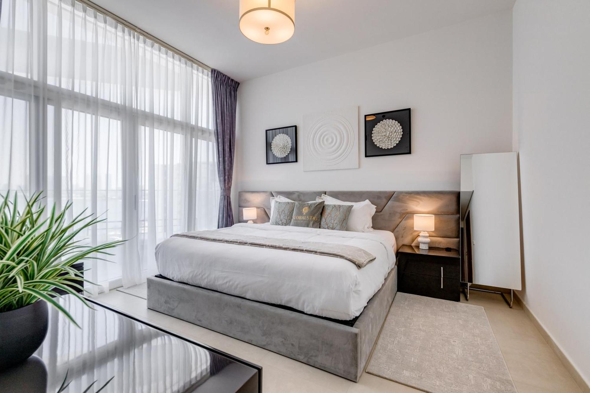Luxury Azizi Mina Beachfront Apartments Dubai Exterior foto